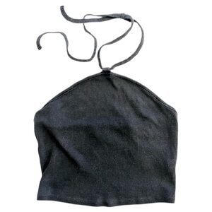 Ecote Grey Halter Top